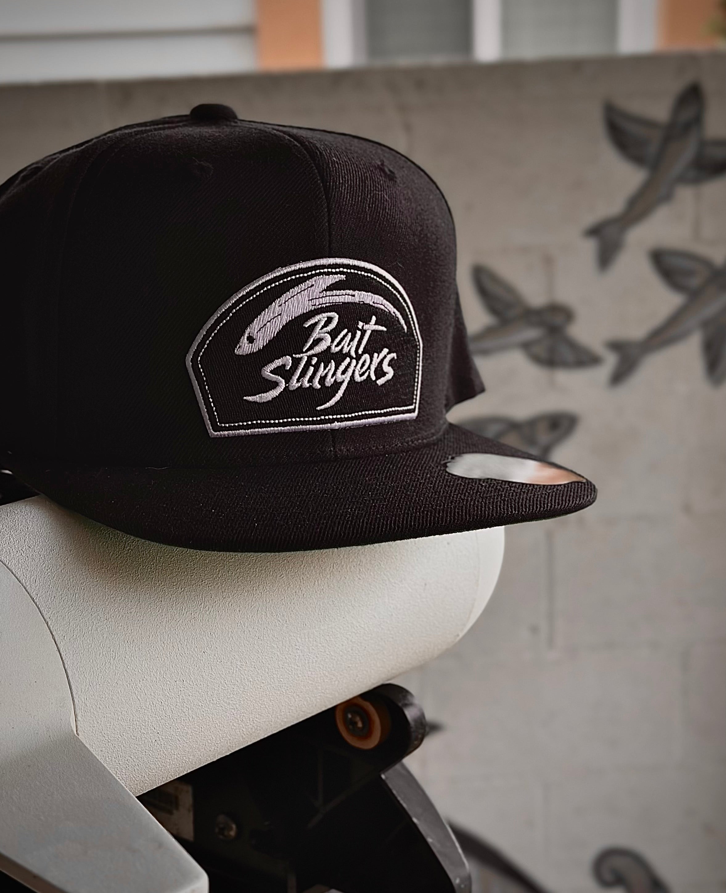 Trucker bait patch hat