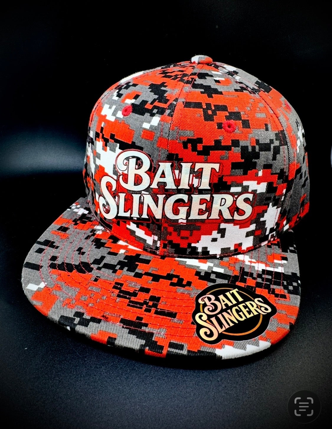 Orange Digital camo