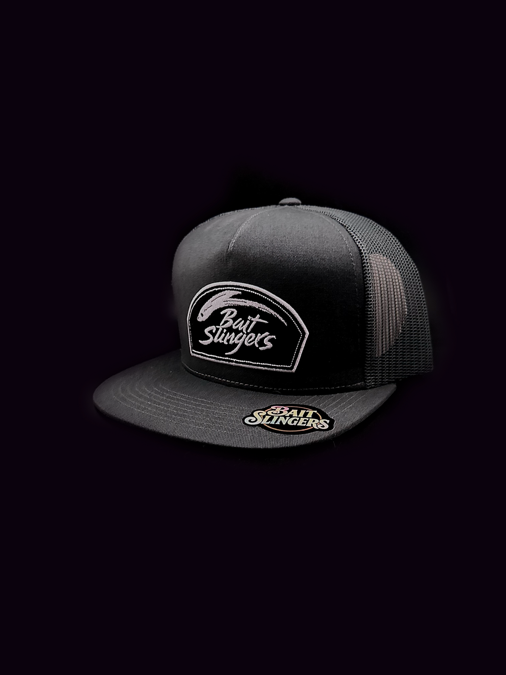 Trucker bait patch hat