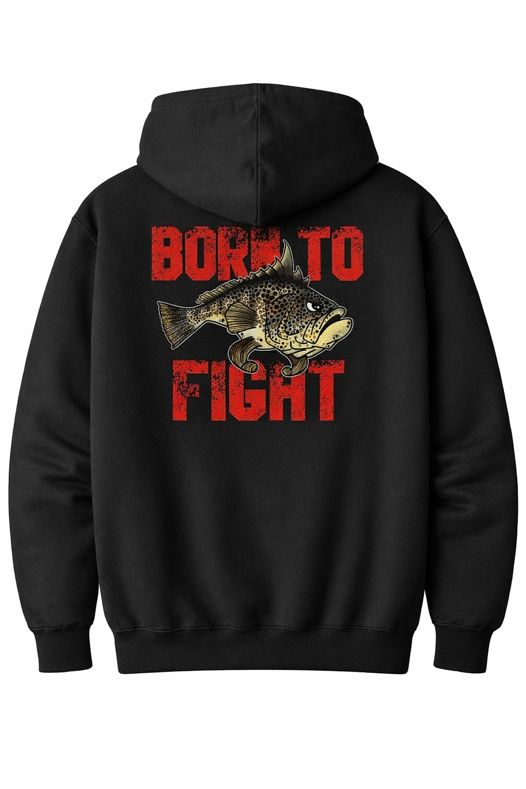 Born to fight hoodie