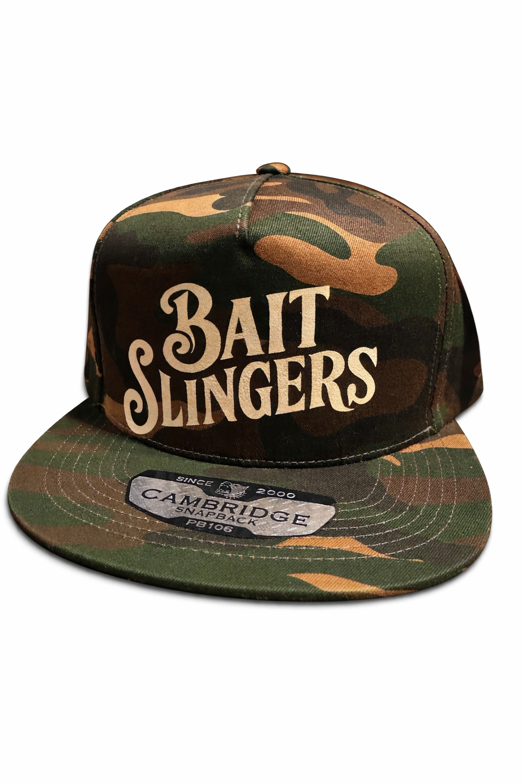Camo trucker, classic logo